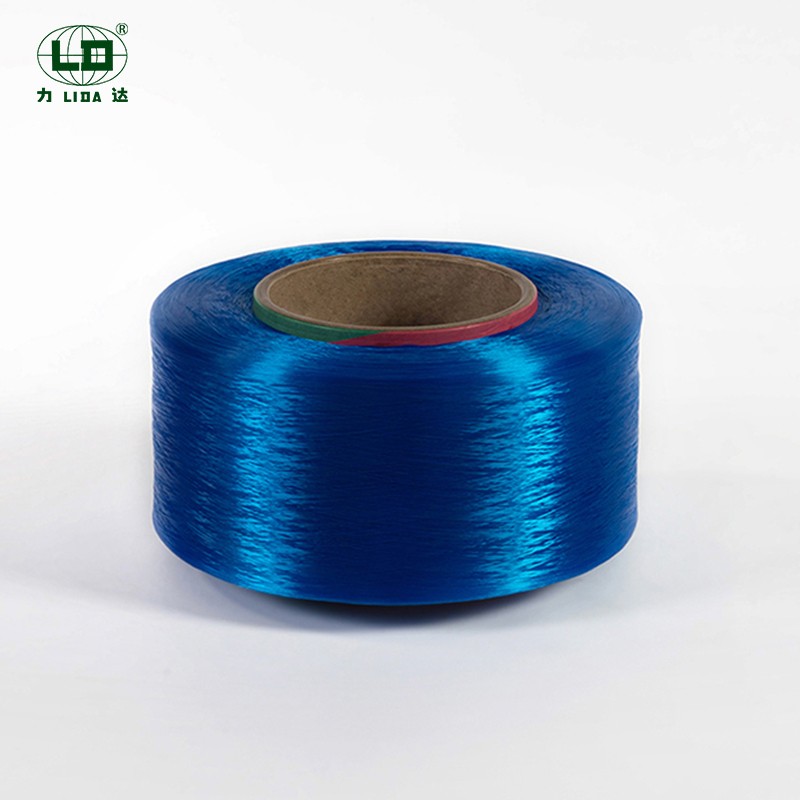 Жогорку бышыктыгы аз кичирейген Толук Dull Polyester Filament жип